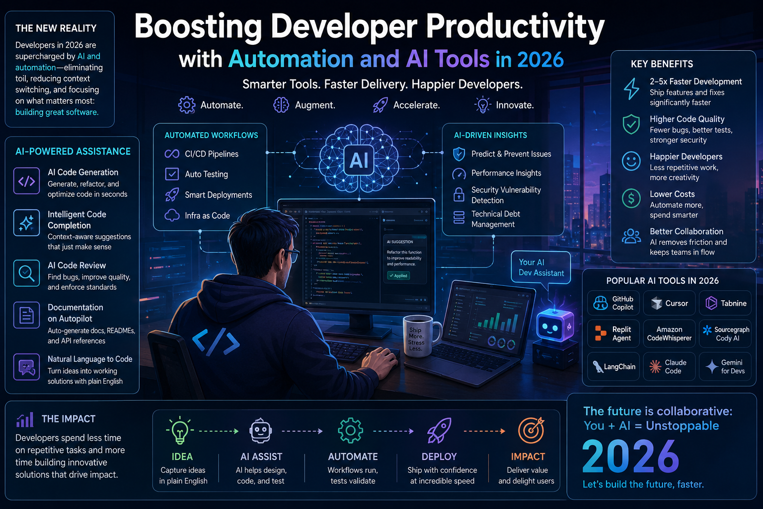 Boosting Developer Productivity with Automation and AI Tools in 2026